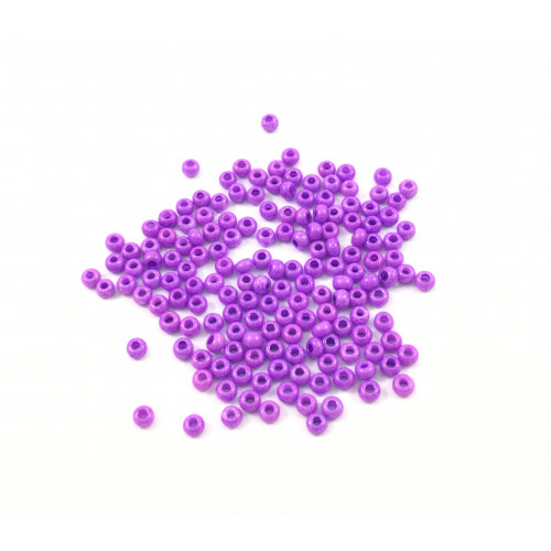 SEED BEAD NO. 10 OPAQUE VIOLET